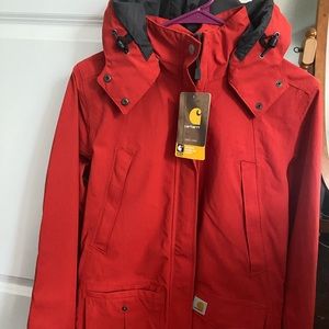 Brand new with tags.  Waterproof jacket.  Smoke free home.